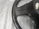 1999-2005 Mazda Miata Mx-5 OEM Black Leather Steering Wheel 01NB4157 99-05