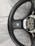 1999-2005 Mazda Miata Mx-5 OEM Black Leather Steering Wheel 02NB0151 99-05