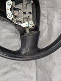 1999-2005 Mazda Miata Mx-5 OEM Black Leather Steering Wheel 02NB0151 99-05