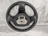 1999-2005 Mazda Miata Mx-5 OEM Black Leather Steering Wheel 02NB0151 99-05