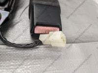 90-93 MAZDA MIATA Seat Belt Buckle Receivers CLICKER Pair LEFT RIGHT 89NASU - Seat Belts & Parts by Mazda - 