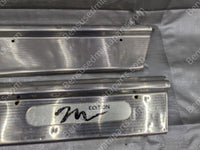90-97 Mazda Miata Chrome Door Sill Set - Driver & Passenger Scuff Plate 95NAA1Q - door sills by Mazda - 