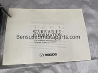 Mazda Miata 2001 USED Owners Manual Good condition 01NB23C