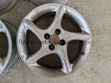 16” Mazda Miata OEM Alloy Wheel Rim Twist 5 spoke 16x6.5 +40 4x100  #2