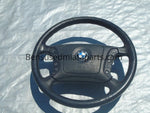 BMW E38 7-Series E39 Heated Leather Steering Wheel 525i 530i 750iL 1999-2001 OEM