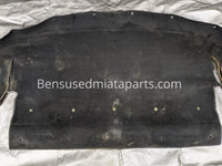 99-05 MAZDA MX-5 MIATA OEM INTERIOR REAR SHELF CARPET BLACK 01NB22V