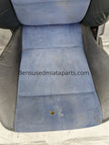 99-00 Mazda Miata Black/BLUE 10AE Seats / Pair Set OEM USED 99NB20P