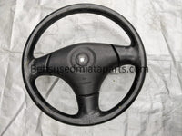 99-05 MAZDA MIATA BLACK LEATHER STEERING WHEEL 99NB18J2