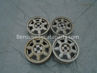90-93 Mazda Miata Daisy Wheel Rim Set Miata MX5 14x5.5 8N137600