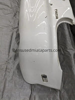 1999-2005 Mazda Miata Rear Bumper Cover, White  #7 #flaws