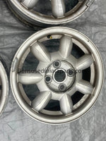 90-93 Mazda Miata Daisy Wheel Rim Set Miata MX5 14x5.5 8N137600 93NADU