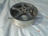 16” Mazda Miata OEM Alloy Wheel Rim Twist 5 spoke 16x6.5 +40 4x100 Single #4