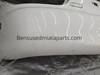 1999-2005 Mazda Miata Rear Bumper Cover, White  #7 #flaws