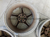 16” Mazda Miata OEM Alloy Wheel Rim Twist 5 spoke 16x6.5 +40 4x100  #2