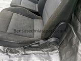 99-00 Mazda Miata Black Seats / Pair Set OEM USED 00NB18G3