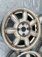90-93 Mazda Miata Daisy Wheel Rim Set Miata MX5 14x5.5 8N137600 #4 91NASU