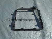 MAZDA MIATA RADIO BEZEL SURROUND TRIM SILVER 99 00 01 02 03 04 05