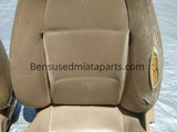 99-00 Mazda Miata Tan leather Seats / Pair Set OEM USED #2