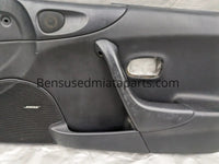 99-00 MAZDA MX-5 MIATA OEM Right Side Passenger door card panels black 99NB20P