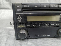 01 Mazda Miata Radio CD Player OEM NB2 Black Face Stereo 03NB22V