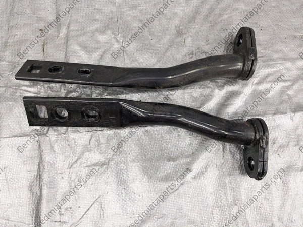 06-15 Mazda Miata MX-5 RIGHT ROLL BAR BRACKET brace support Pair 06NC32V - Other Interior Parts & Accessories by Mazda - 