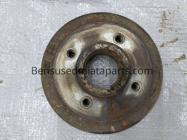1996-2005 MAZDA MIATA CRANK PULLEY BOSS USED For Pulley with timing plate 97NAPZ