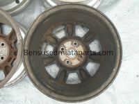 90-93 Mazda Miata Daisy Wheel Rim Set Miata MX5 14x5.5 8N137600 #2
