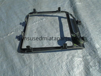 MAZDA MIATA RADIO BEZEL SURROUND TRIM SILVER 99 00 01 02 03 04 05