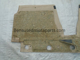 01-05 Mazda Miata / Tan / Rear / Interior Carpet / OEM