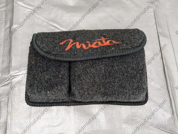 MAZDA MIATA Center console accessory Bag Velcro Aftermarket - Floor Mats by Mazda - 