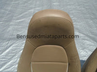 99-00 Mazda Miata Tan leather Seats / Pair Set OEM USED #2