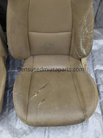01-05 Mazda Miata Tan Vinyl Seats / Pair Set OEM USED 01NB22A