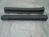 06-15 Mazda MX-5 Miata OEM Black Plastic Door Sill Scuff STEP Plate Set Pair