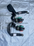 1999-2000 Mazda Miata Mx5 Oem Black Seat Belt Reel Set Pair NB1 99-00  99NBSU