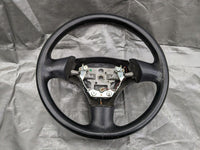 99-05 MAZDA MIATA BLACK LEATHER STEERING WHEEL 00NBPT 1999-2005