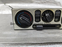 1999-2000 Mazda Miata AC Controls / Climate Control / HVAC / Silver / 99NBJ18