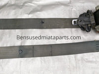 Miata Used Seat Belt Reel Black Set 01-05 Miata MX5 N06657L30D80 OEM 01NB18J