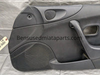 99-00 MAZDA MX-5 MIATA OEM Right Side Passenger door card panels black 99NBJ18