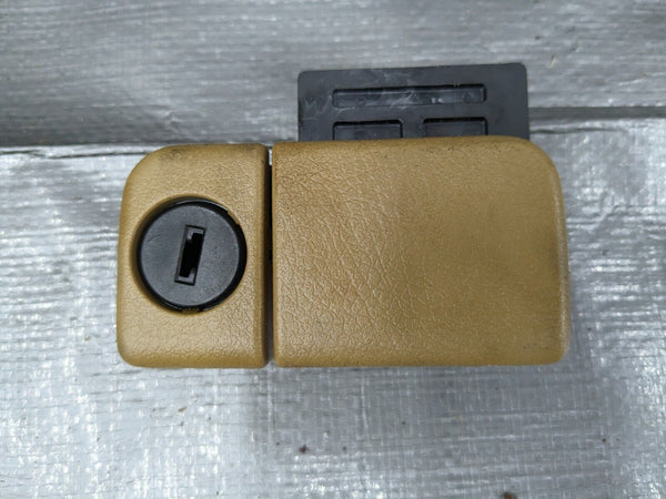 99-05 Glove Box Lock Handle Latch Tan Mazda Miata MX5 OEM 1999-2005 Used
