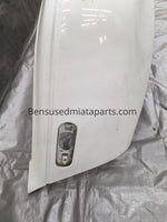 1990-1997 Mazda Miata Rear Bumper Cover, White  #5 #flaws