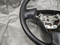 99-05 MAZDA MIATA BLACK LEATHER STEERING WHEEL 00NBPT 1999-2005