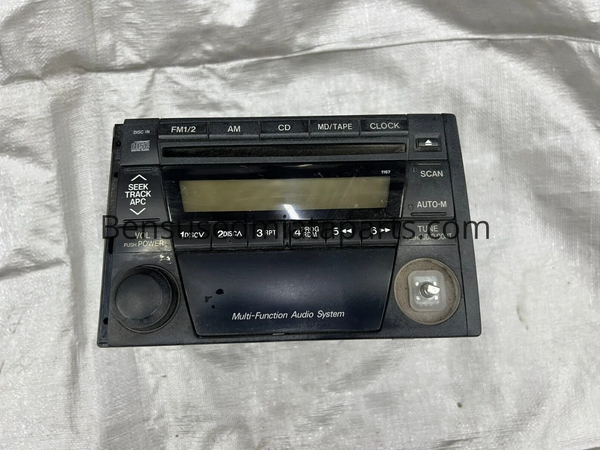 01 Mazda Miata Radio CD Player OEM NB2 Black Face Stereo 01NB22V