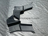 99 - 05 MAZDA MIATA B PILLAR SEAT BELT TOWER TRIM PANELS Black