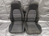 99-00 Mazda Miata Black Seats / Pair Set OEM USED 00NB18G3