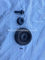 '96-'05  Miata all (3) crank pulleys, Key & Crank bolt kit-FREE SHIPPING 99NBPZ